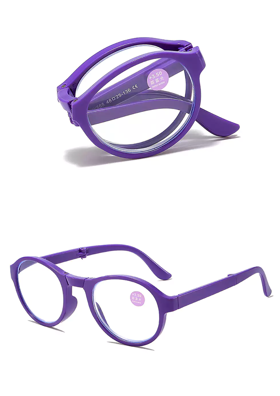 Folding Readers RG6666 C4 Purple