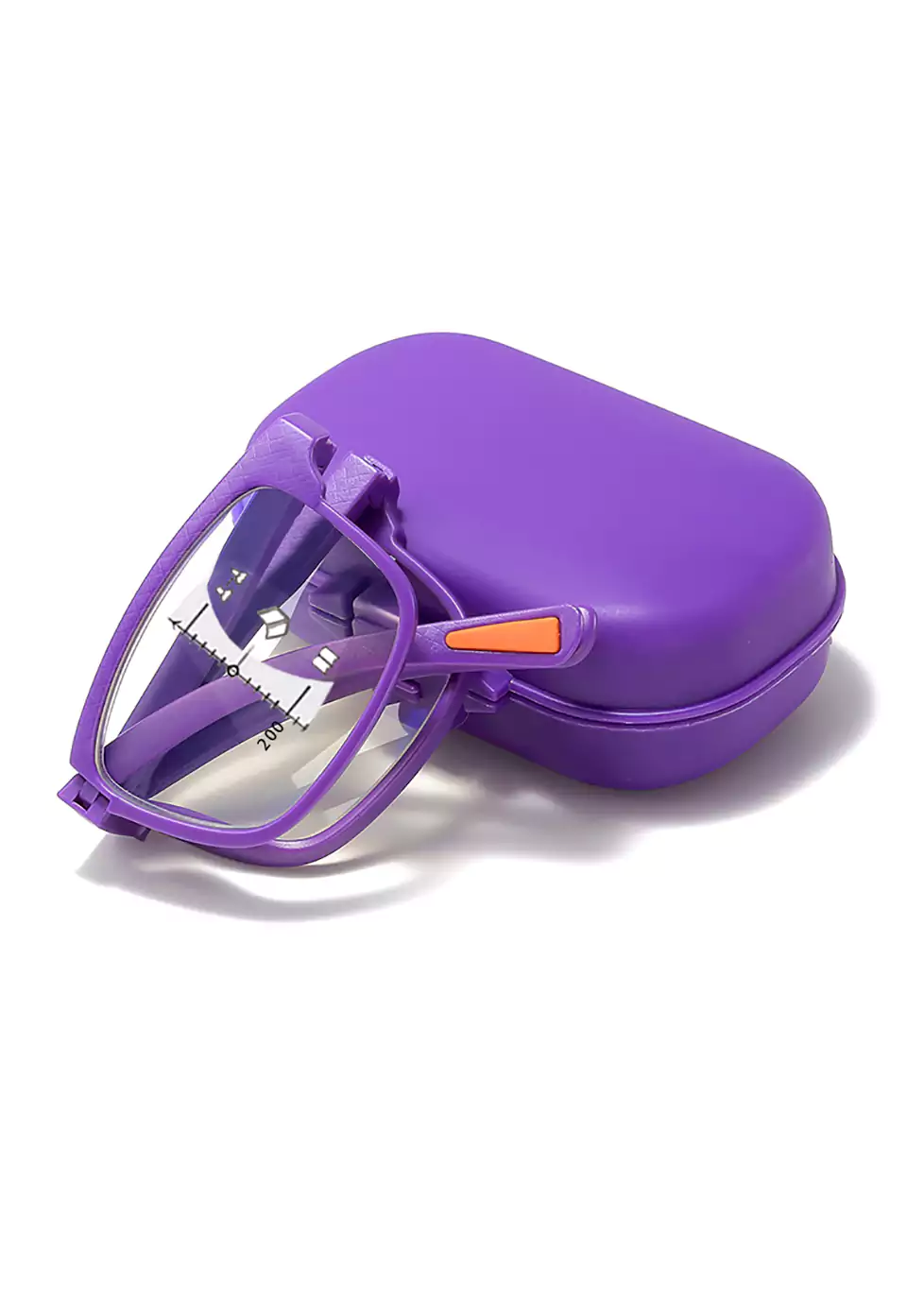 Progressive Reading Glasses 202679 sku-8-purple Eyeglass Case Kit
