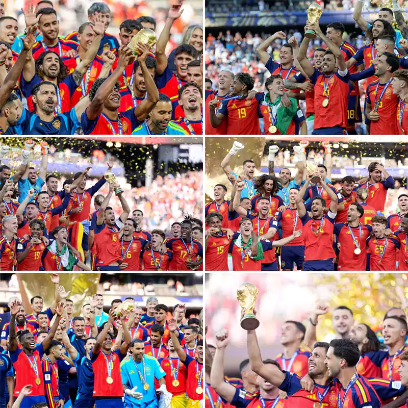 Spain Wins 2026 World Cup - Celebration Poster
